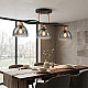 Luster crni hrom- 3xE27 Max.60W/220V M10730-3 Mitea Lighting