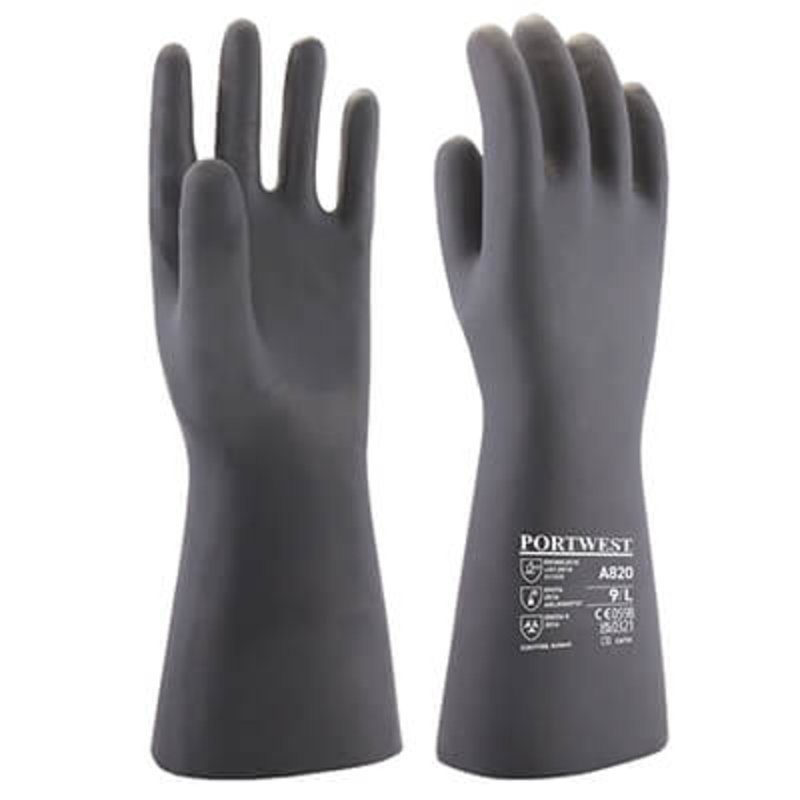 Rukavice Neopren M820, crne Monsun