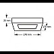 LED panel N/Z KNS5-12W 6500K