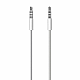 Audio kabel AUX 3,5mm beli 1m