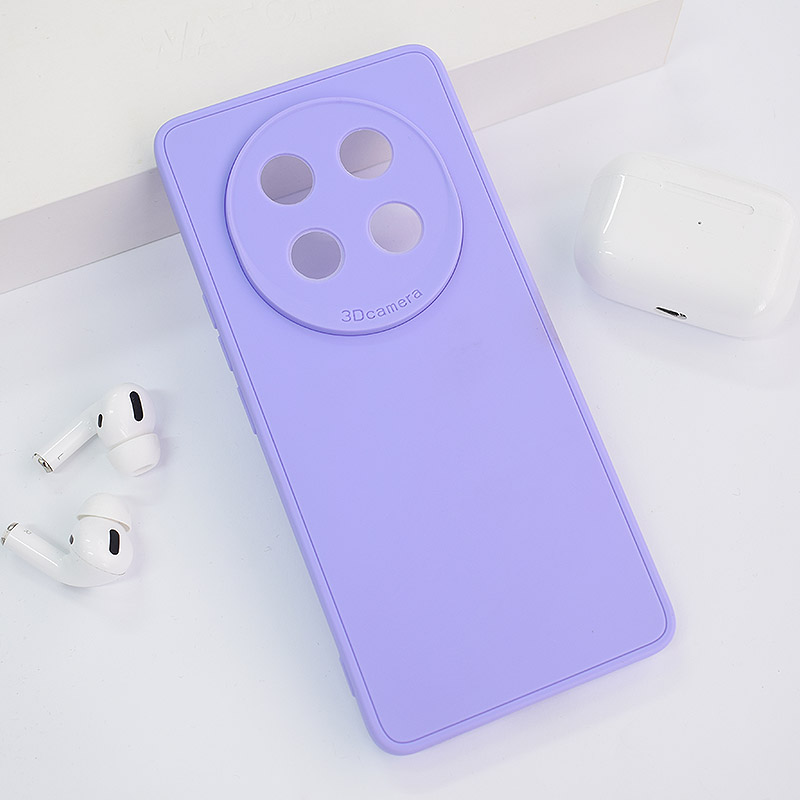 Maska 3D Camera za Honor Magic 7 Lite/ X9c 5G ljubičasta