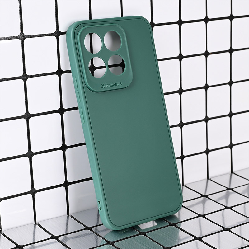 Maska 3D Camera za Honor X8c tamno zelena