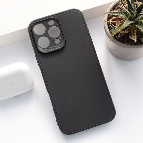 Maska 3D Camera za iPhone 16 Pro crna