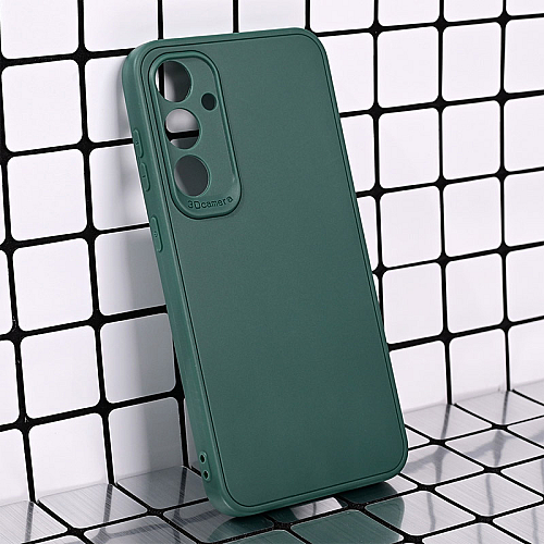 Maska 3D Camera za Samsung S24 FE/ S721B tamno zelena
