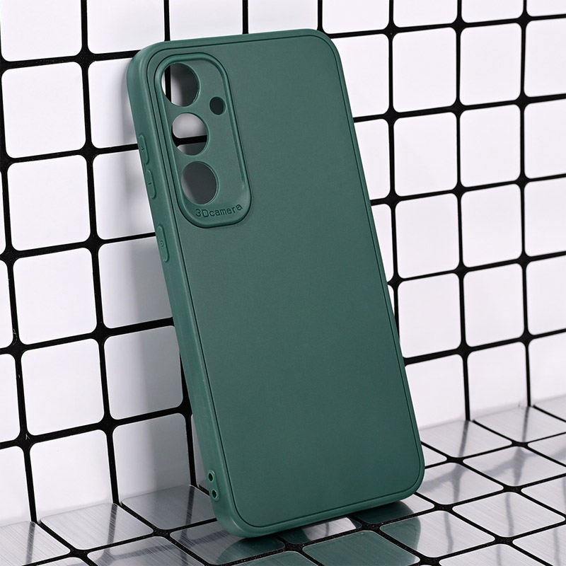 Maska 3D Camera za Samsung S24 FE/ S721B tamno zelena