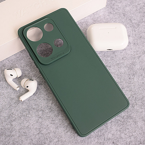 Maska 3D Camera za Xiaomi Redmi Note 14S zelena