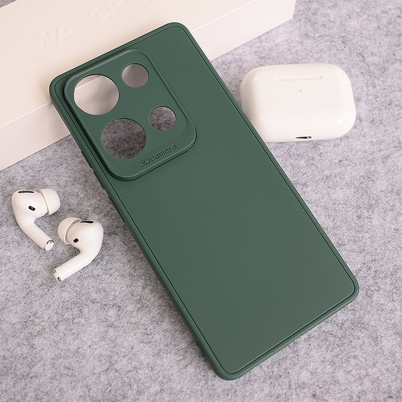 Maska 3D Camera za Xiaomi Redmi Note 14S zelena
