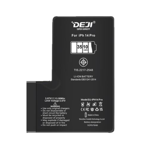 Baterija Deji (Bez IC konektora) za iPhone 14 Pro (3510 mAh) HC