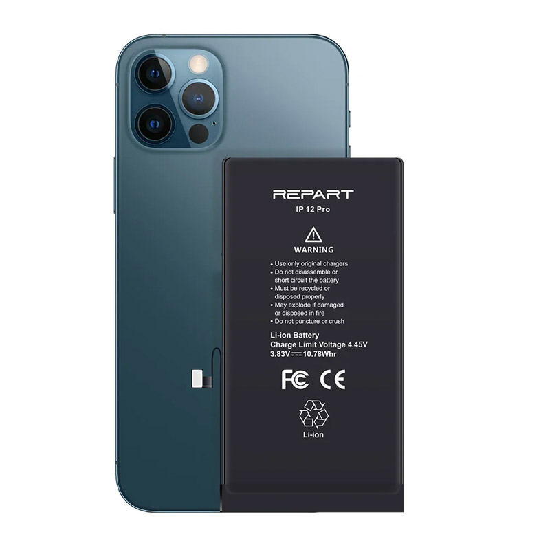 Baterija Repart za iPhone 12/12 Pro (Bez IC konektora) (2815 mAh)