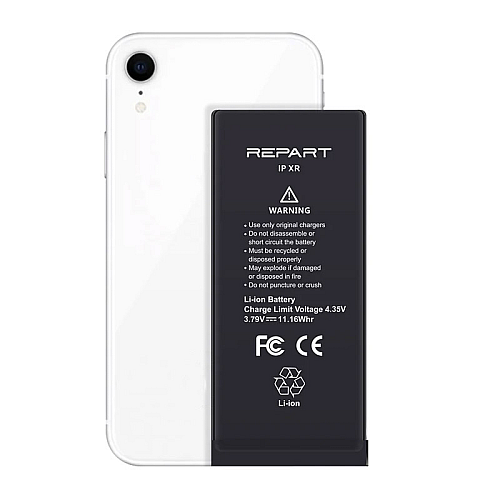 Baterija Repart za iPhone XR (Bez IC konektora) (2942 mAh)