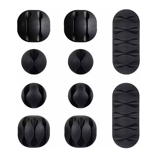 Organizer za kablove Q-2105 set crni