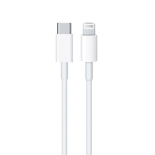 Kabel PD Type-C na iPhone Lightning 20W beli 2m