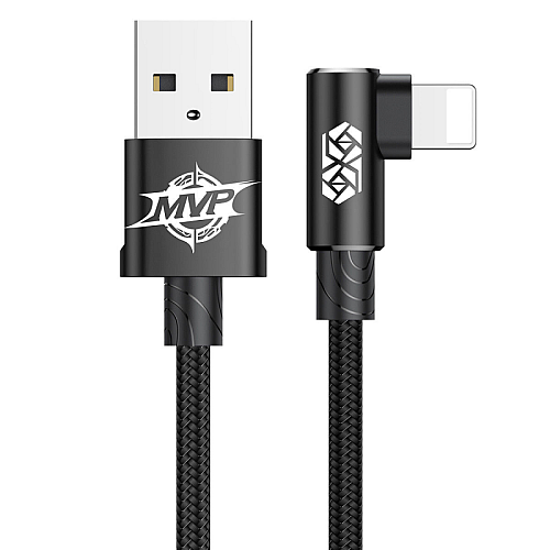 Kabel Baseus MVP Elbow USB iPhone Lightning 2A crni 1m