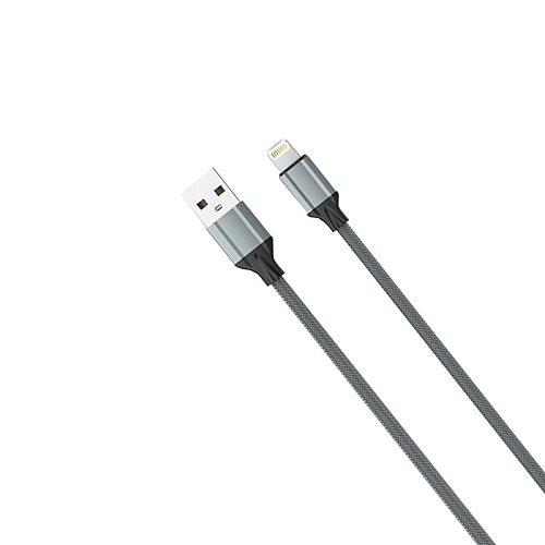 Kabel Ldnio LS441 USB na iPhone Lightning sivi 1m