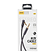 Aux Kabel Aspor A231 3,5mm 90 degrees 1m crni