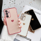 Maska Heart Frame za Samsung A16 5G/ A166B roze