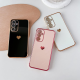 Maska Heart Frame za Samsung A16 5G/ A166B roze