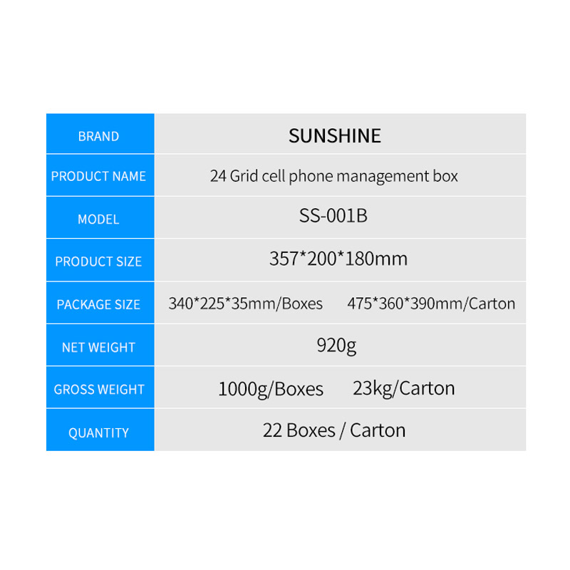 Organizator drveni Sunshine SS-001B 24