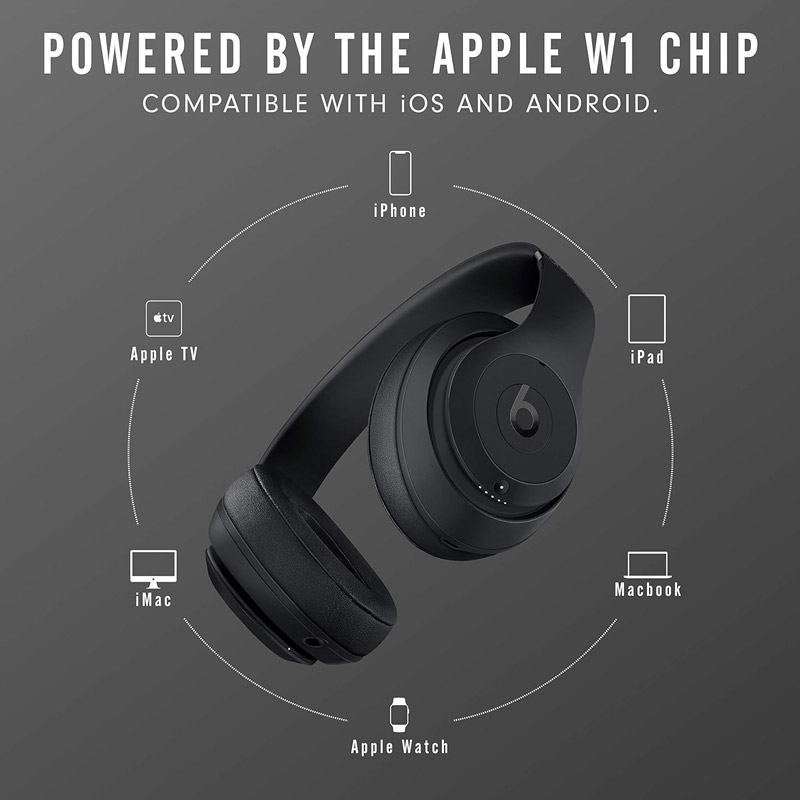 Bluetooth Slušalice Beats Studio3 crne