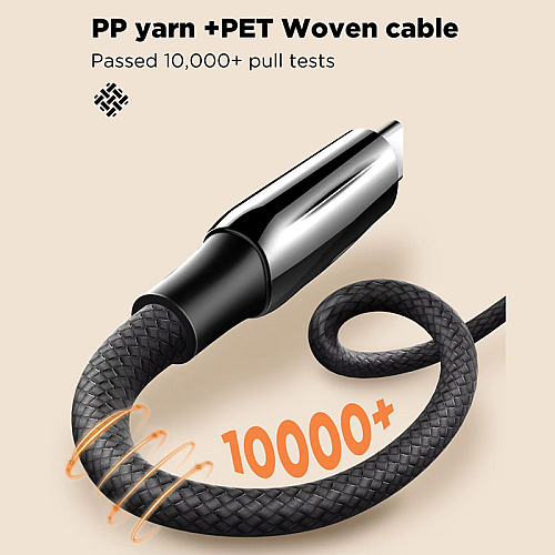 Kabel Ldnio LC921c 240W Type-C na Type-C sivi 1m