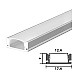 Set aluminijumski profil za LED trake 1m 17.4x7 LPR-509/1-SET