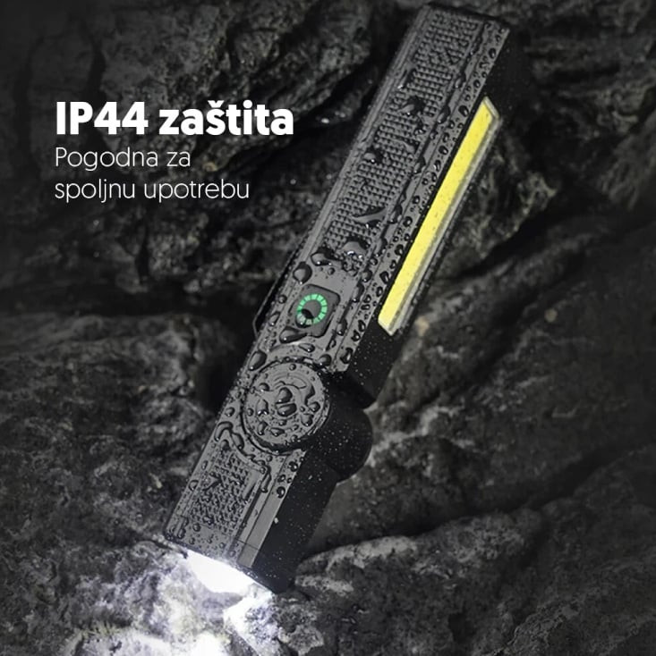 Punjiva LED baterijska lampa 3W P50 LED PL6704