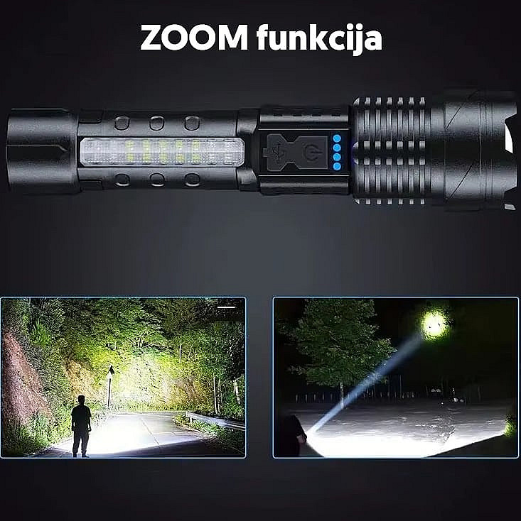 Ručna LED lampa, WHITE LASER LED 800mAh PL4005