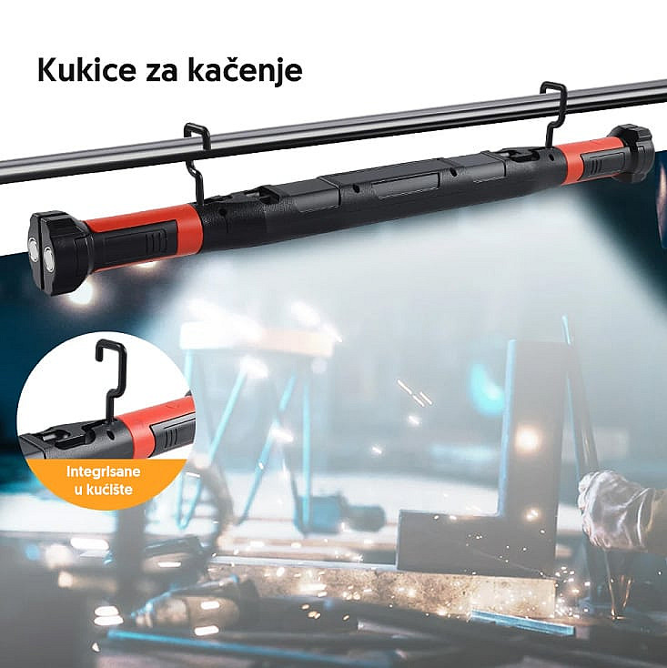 Punjiva prenosna serviserska LED lampa PLS6207
