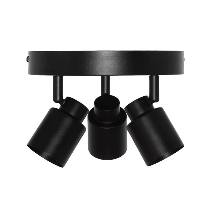 Osram Primal PL crna spot lampa 3xGU10 4099854587382E