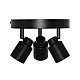 Osram Primal PL crna spot lampa 3xGU10 4099854587382E