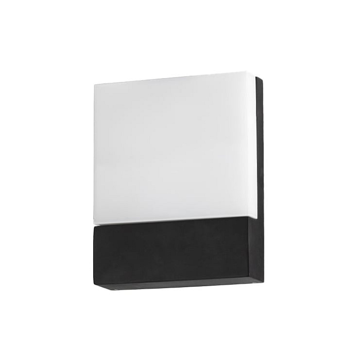 Zidna LED lampa 10W 3000K IP65 crna