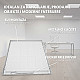 LED panel 2u1 48W, 100lm/W, 6500K, 595x595