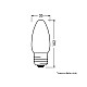 LED sijalica B75 6500K 7W E27 Osram 4099854545405E