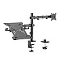 Stoni nosač monitora + laptop nosač 17" do 32" 9kg
