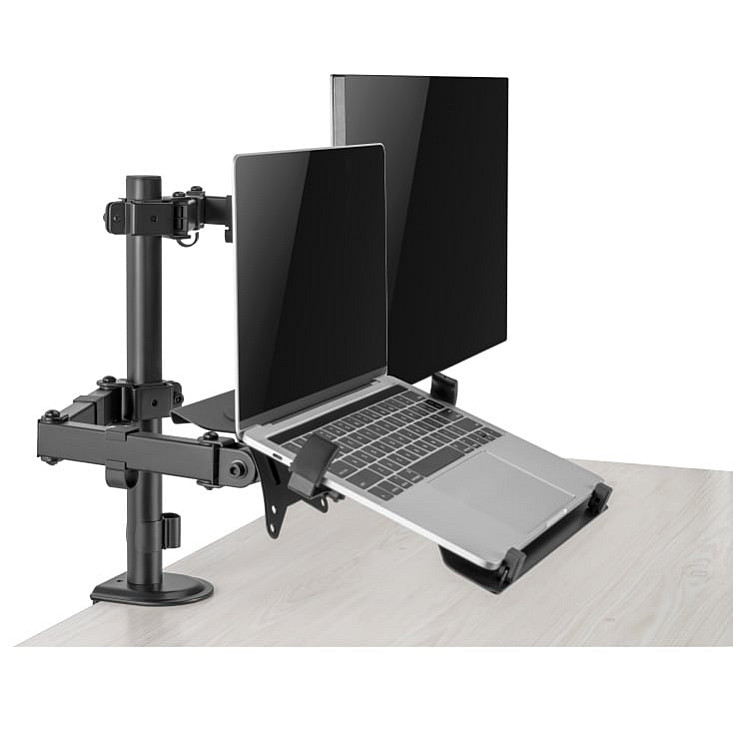 Stoni nosač monitora + laptop nosač 17" do 32" 9kg