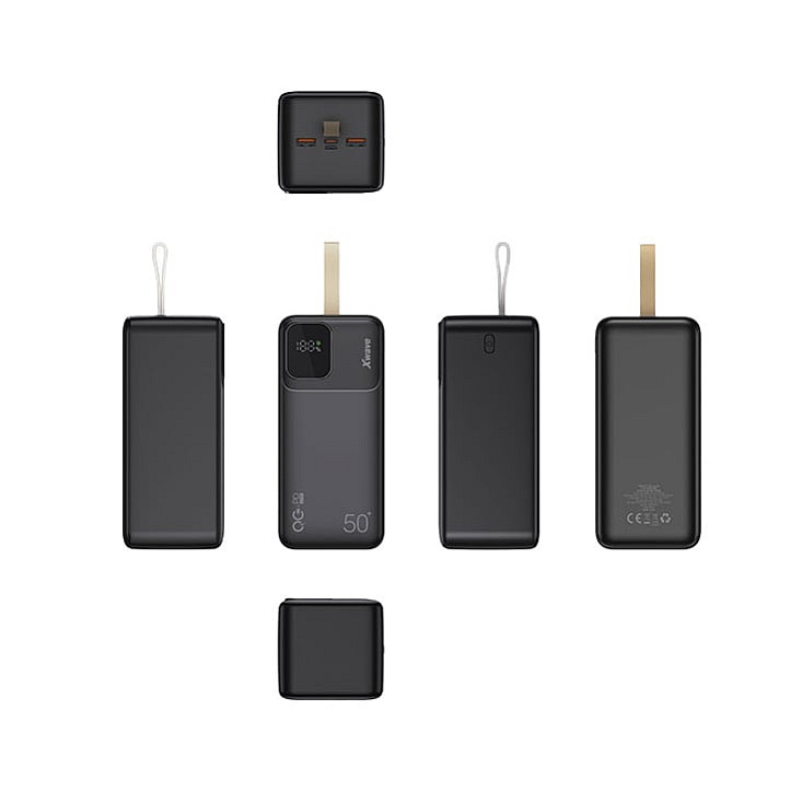 Xwave power bank eksterna baterija 50000mAh/20W/PD3.0/QC3.0/3A/2 xUSB/Type-C NT32956