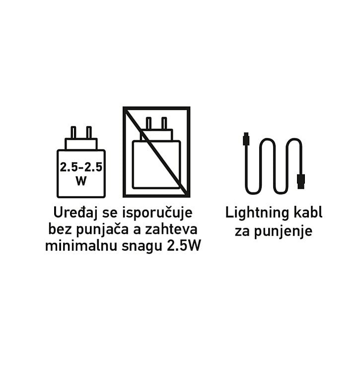 Xwave TWS300 Bluetooth TWS slušalice sa mikrofonom, crne TWS300/B
