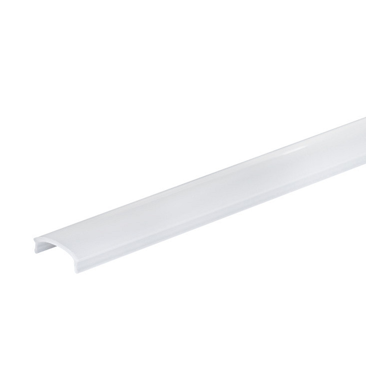 Set aluminijumski profil za LED trake 2m 17.5x7 mm crni
