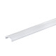 Set aluminijumski profil za LED trake 2m 17.5x7 mm crni
