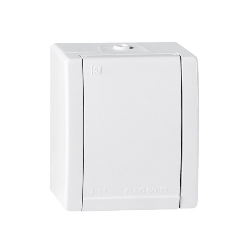 Dvopolna utičnica bela 16A 250V IP44 ALC2411.00