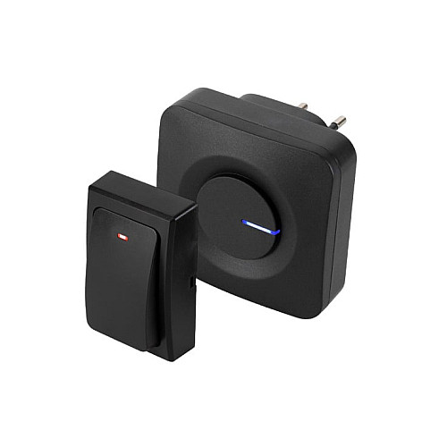Bežično kućno zvono 230V~, kinetički taster, 100m DBK1001AC