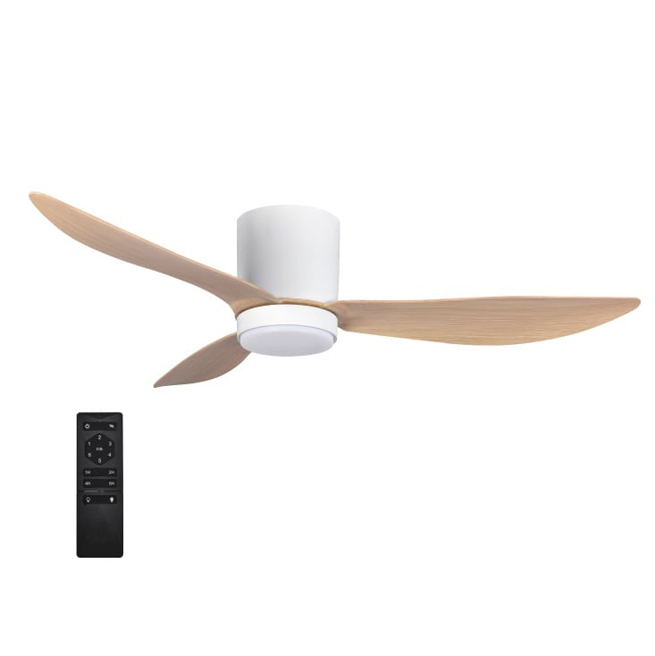 Prosto plafonski vent. 132cm, 3 elise, LED svetlo CFH5205L-3/40WH