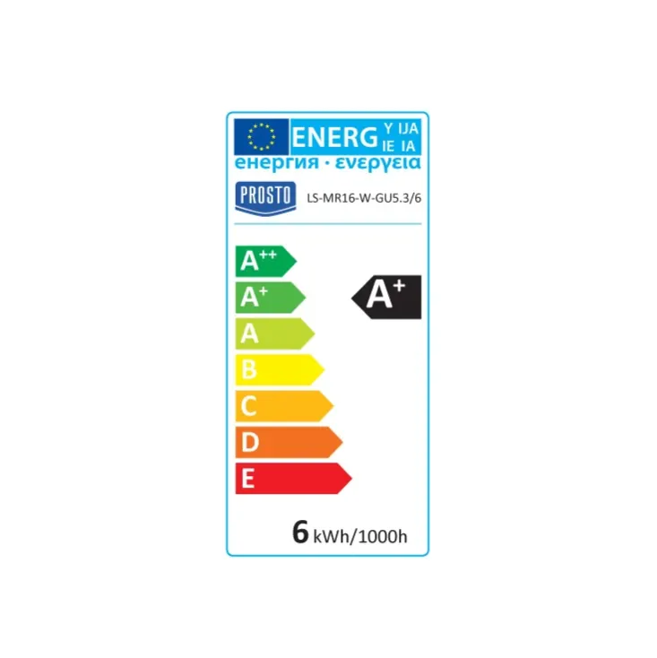 LED sijalica 6500K 6W LS-MR16-W-GU5.3/6