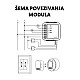 Wi-Fi smart modul za roletne 2x3A WFM-RL02