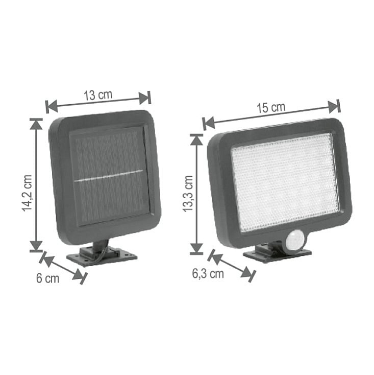 Solarni LED reflektor sa senz. 3.36W 10000K 250lm FLP250SOLAR