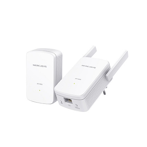 Powerline adapter ripiter + Wi-Fi Mercusys-MP510
