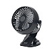 Stoni punjivi ventilator 10cm, sa štipaljkom CLF10/BK