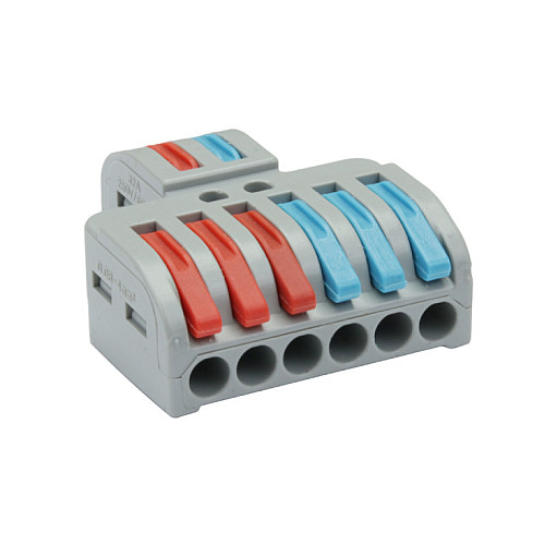 Bezvijačna spojnica vodova 2-6P 0.5-4mm2 BSK62