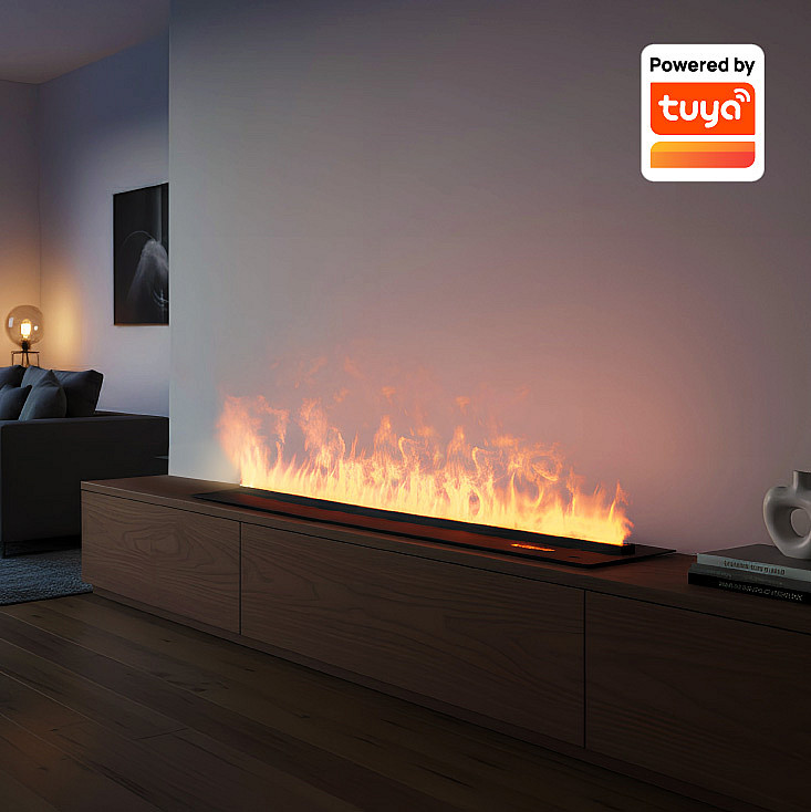 Dekorativni el. kamin sa vodenom parom, 1000mm DK-10MC/T