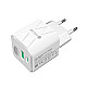 Univerzalni brzi punjač 1xPD Type-C + 1xQC USBP370